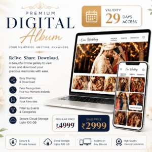 Digital Album - With Face Recognition - 1 Month